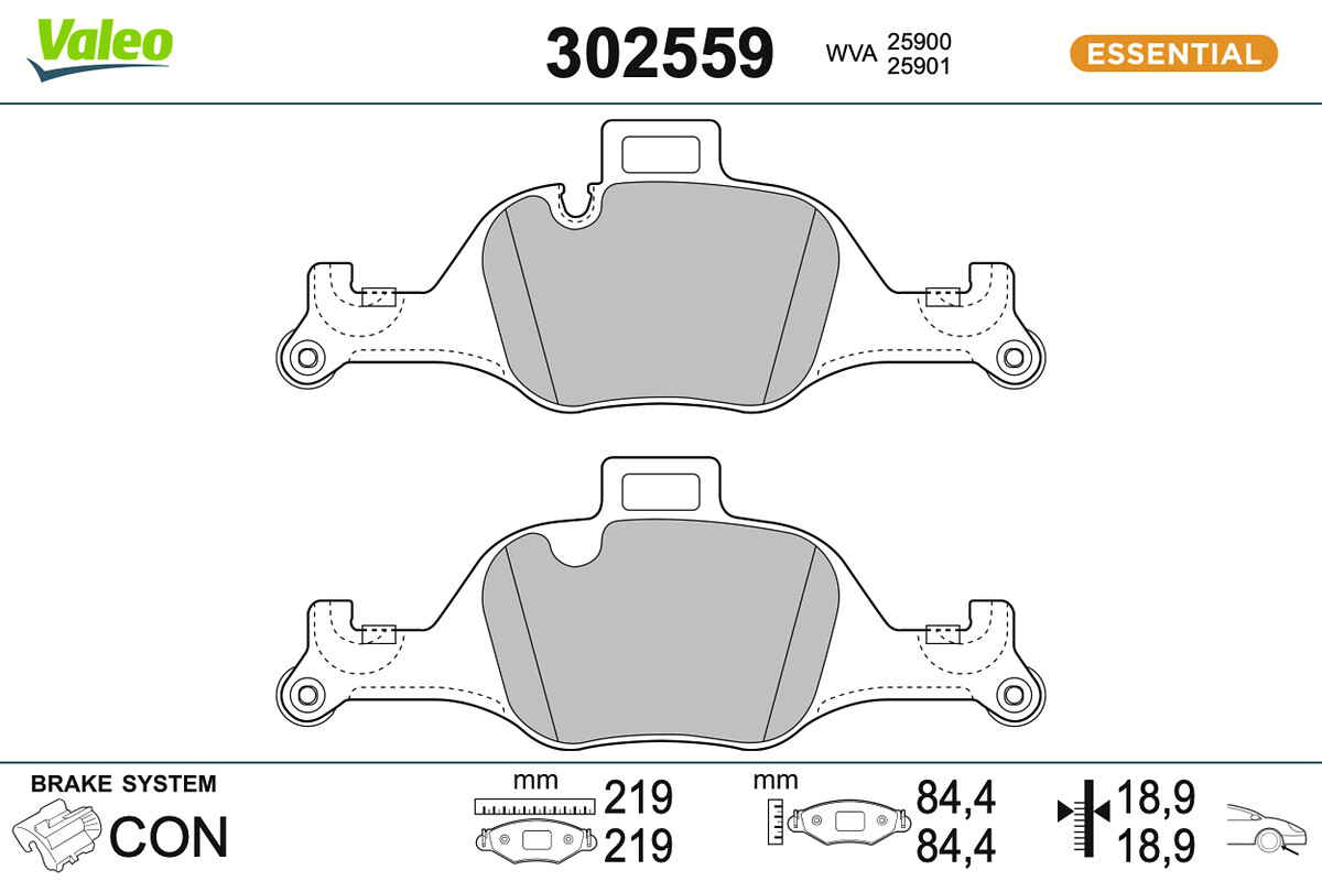 BRAKE PADS FIRST BMW 540I FR